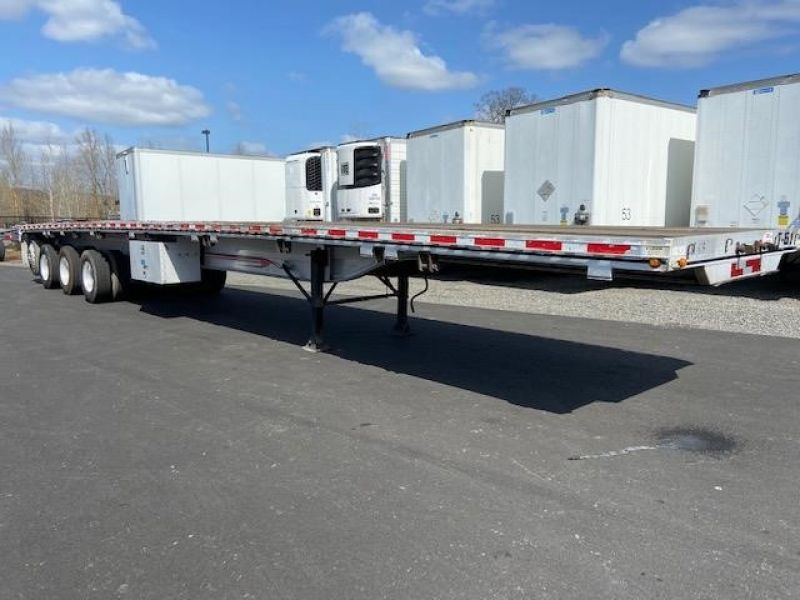 2007 EAST 53' QUAD AXLE FLATBED 7000024055