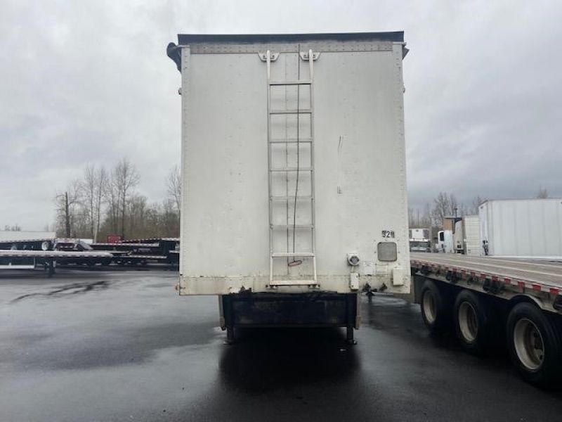 1989 ALLOY 48' OUTSIDE POST POSSUM BELLY CHIP TRAILER 7229598601