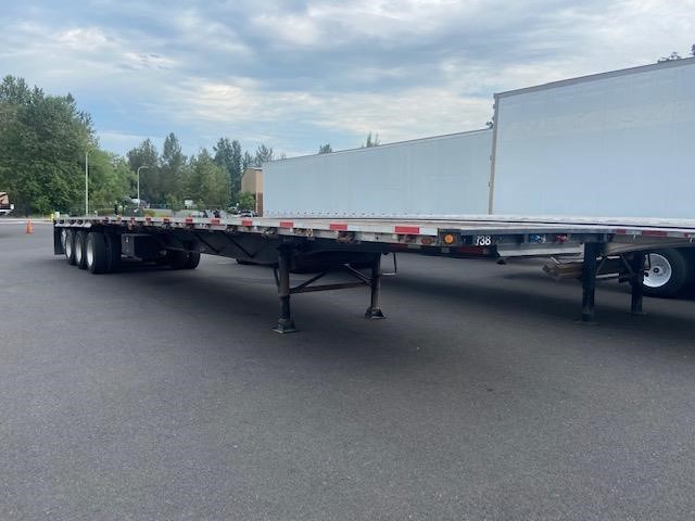 1995 ALLOY 53' QUAD AXLE FLATBED - TNT Sales Oregon