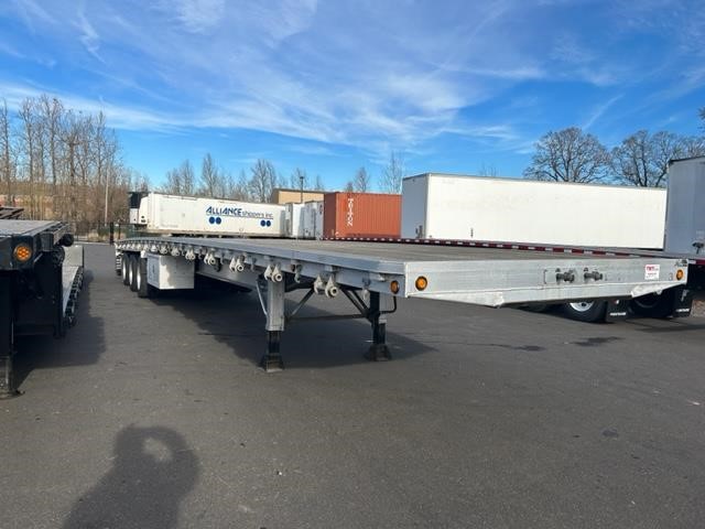 2021 MAC TRAILER MFG 53' QUAD AXLE ALL ALUMINUM FLATBED 8008513623