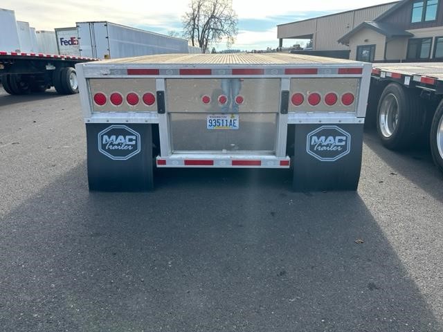 2021 MAC TRAILER MFG 53' QUAD AXLE ALL ALUMINUM FLATBED 8008513626