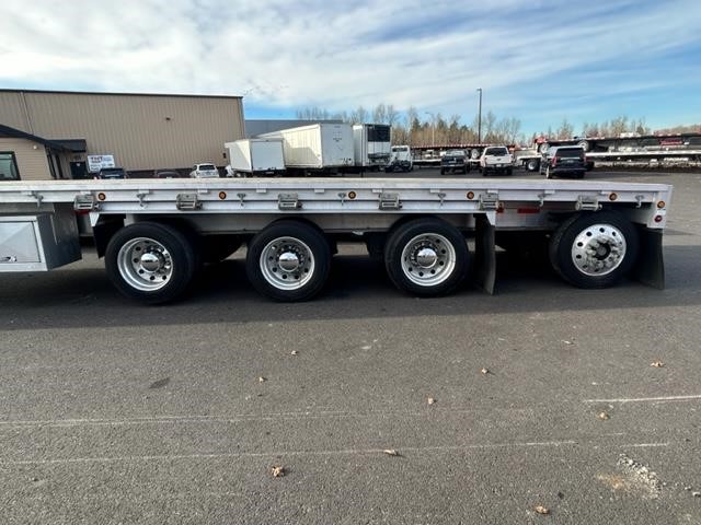 2021 MAC TRAILER MFG 53' QUAD AXLE ALL ALUMINUM FLATBED 8008513628