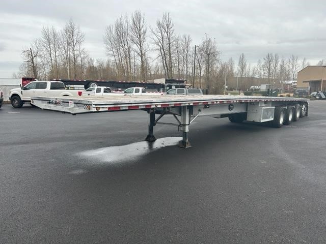 2020 MAC TRAILER MFG 53' ALL ALUMINUM QUAD AXLE FLATBED 8009446505