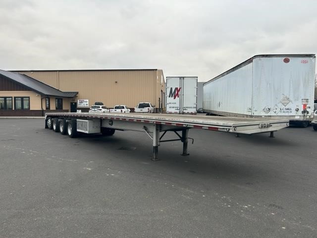 2018 MAC TRAILER MFG 53' ALL ALUMINUM QUAD AXLE FLATBED 8012115131