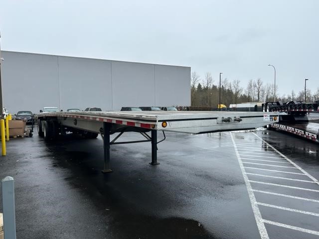 2021 MAC TRAILER MFG 48' ALL ALUMINUM SPREAD AXLE FLATBED 8015743758