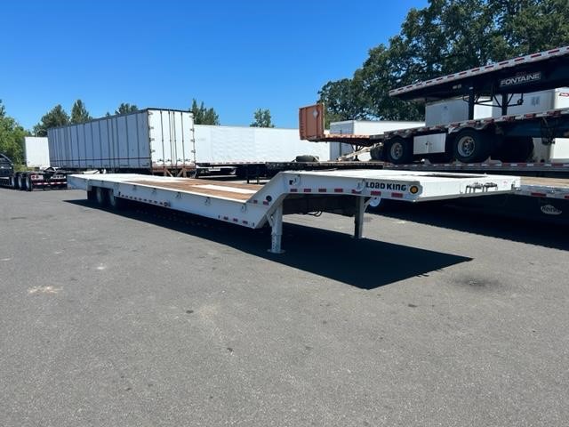 2006 LOAD KING 48' HYDRAULIC TAIL EQUIPMENT TRAILER 8030140078