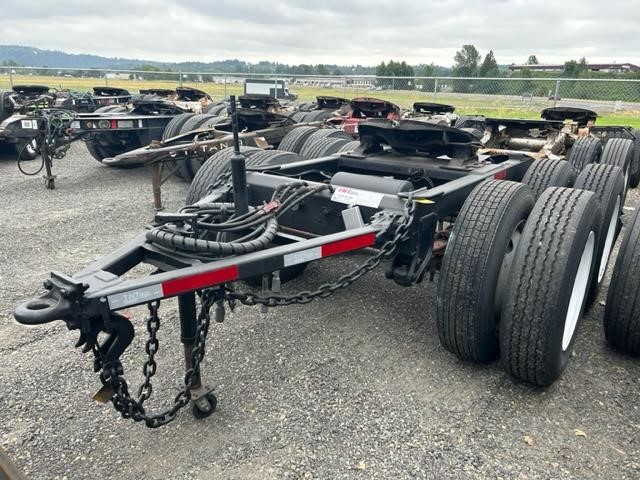 1982 ALLOY TANDEM AXLE DOLLY W/ 102" DRAWBAR 8030822444