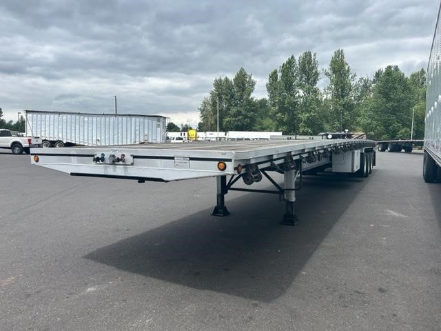 2021 MAC TRAILER MFG 53' ALL ALUMINUM QUAD AXLE FLATBED 8031082965