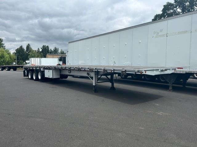 2021 MAC TRAILER MFG 53' ALL ALUMINUM QUAD AXLE FLATBED 8031082967