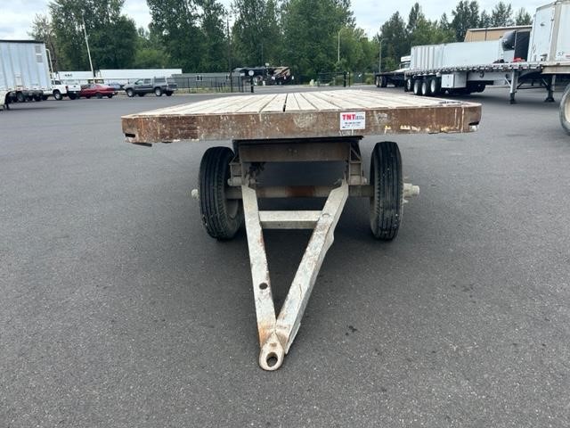 1975 SHOP BUILT 18'9" PULL FLATBED (FARM USE ONLY) 8031105946