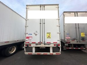 2011 WABASH 533' HIGH CUBE PAPER SPEC PLATE VAN 8053705429