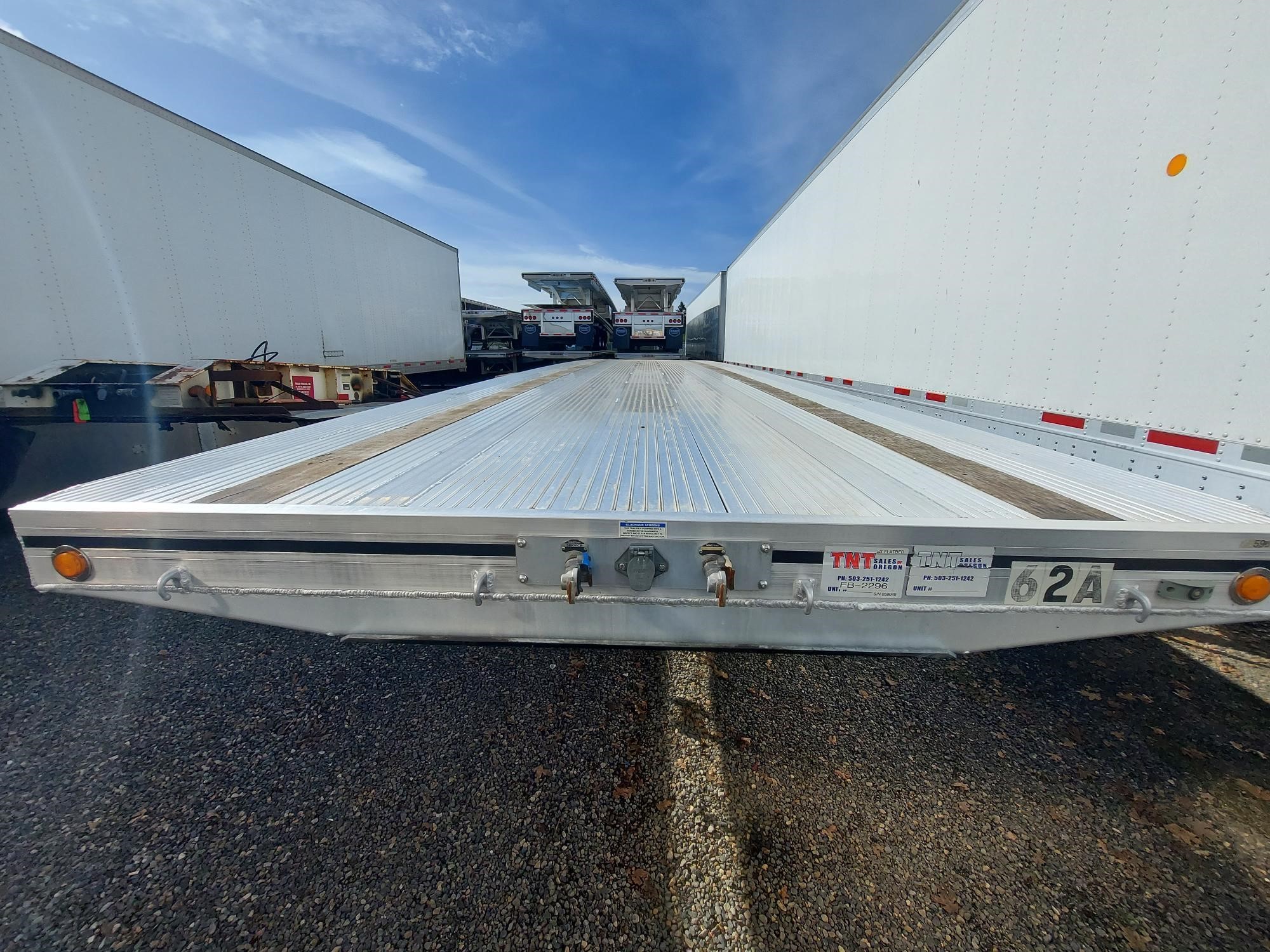 2022 MAC TRAILER MFG 53' QUAD AXLE AIR RIDE FIXED LIFT AXLE FLATBED 9001274114