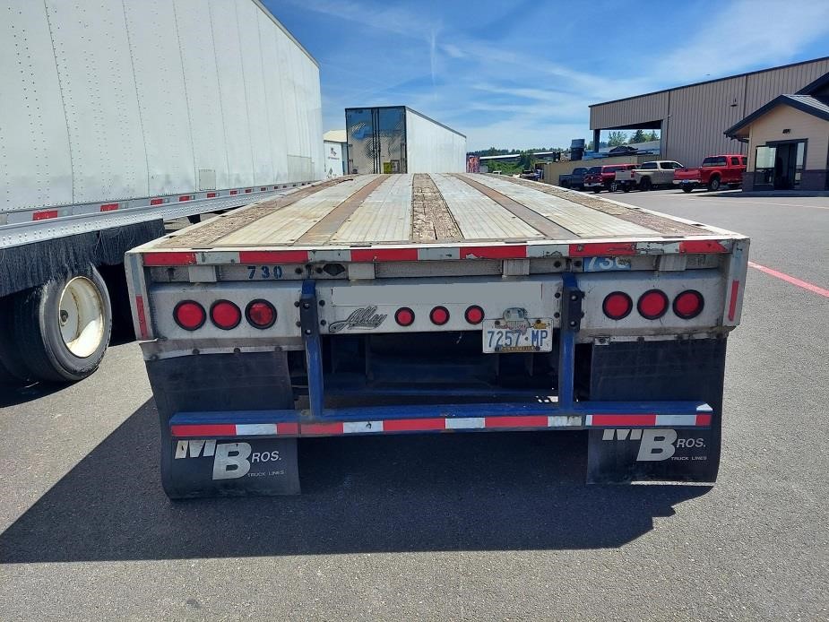 2000 ALLOY 53' QUAD AXLE AIR RIDE FIXED FLATBED 9005991830