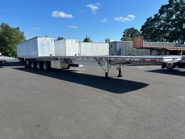 2025 MAC TRAILER MFG 53' ALL ALUMINUM QUAD AXLE FLATBED 8031237593