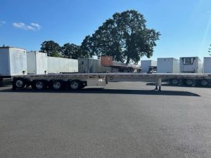 2025 MAC TRAILER MFG 53' ALL ALUMINUM QUAD AXLE FLATBED 8031237595