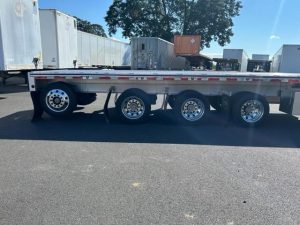 2025 MAC TRAILER MFG 53' ALL ALUMINUM QUAD AXLE FLATBED 8031237597