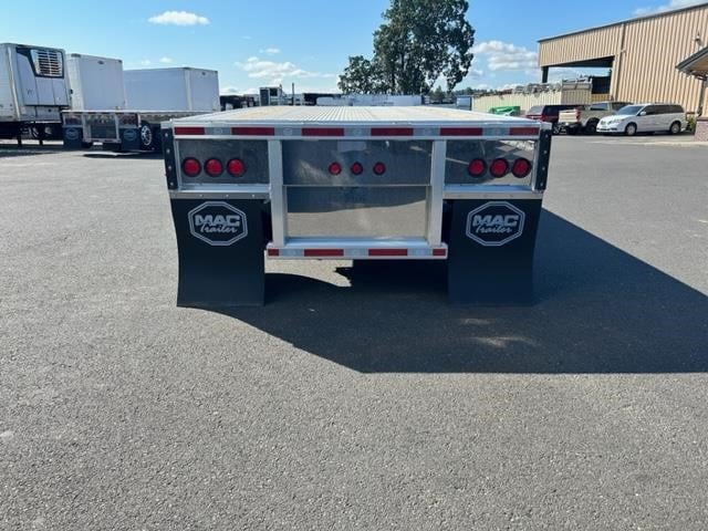 2025 MAC TRAILER MFG 53' ALL ALUMINUM QUAD AXLE FLATBED 8031237598