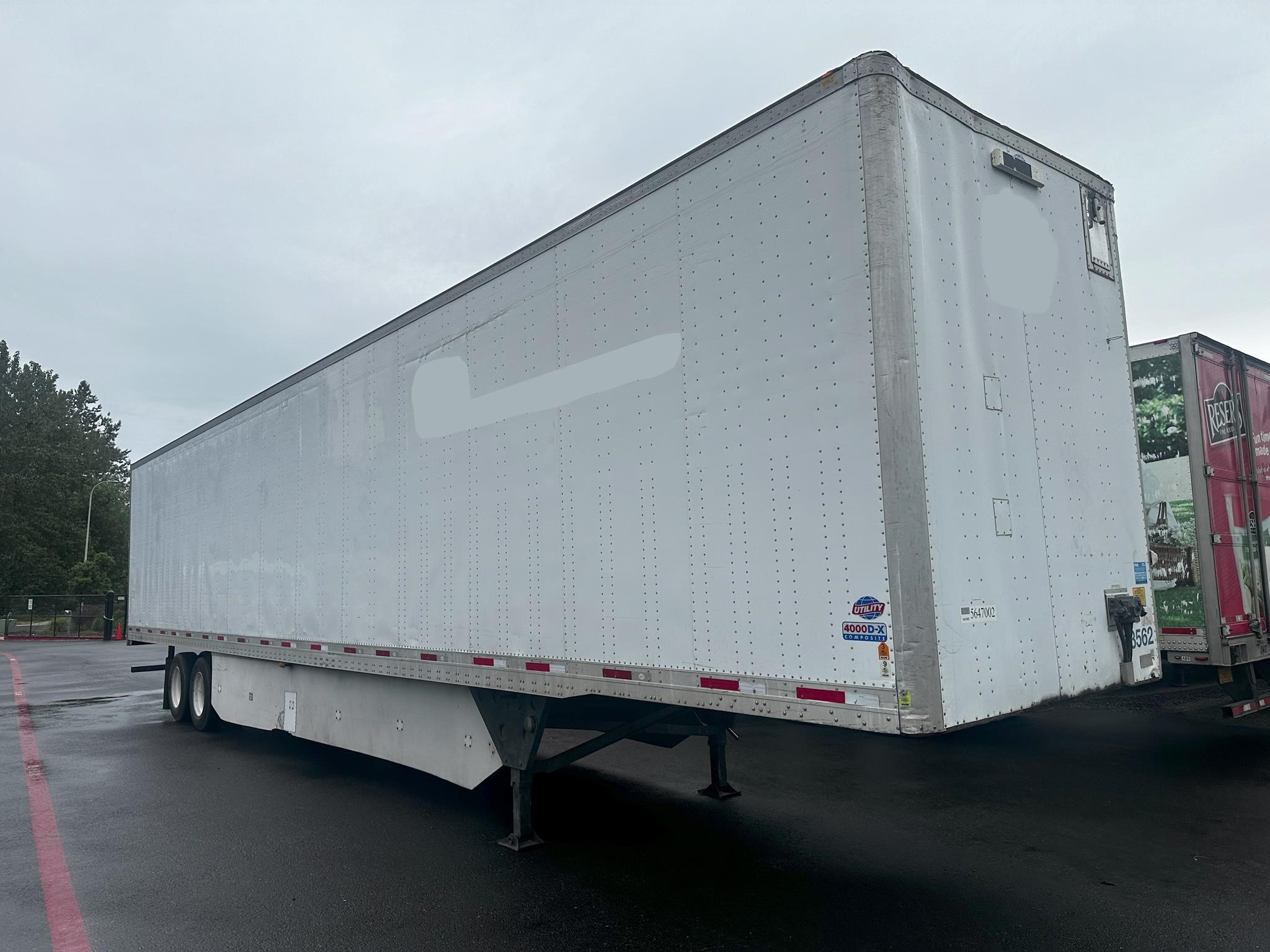 2013 UTILITY 53' HIGH CUBE PAPER SPEC DRY VAN 9023459372