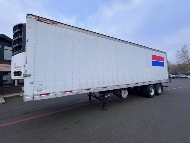 2012 GREAT DANE 36u2019 TANDEM AXLE ROLL DOOR REEFER W/5500 LB LIFT GA 9045580392