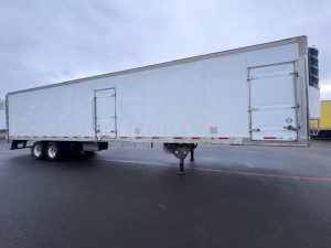 2014 UTILITY 48' TANDEM AXLE ROLL DOOR REEFER W/5500 LB LIFT GA 9045698003